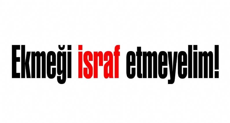  Artova İlçe Tarım Müdürlüğünden yapılan açıklamada, ekmeğin insan beslenmesindeki önemine dikkat çekilerek, yapılan israfın önlenmesi gerektiği bildirildi. 