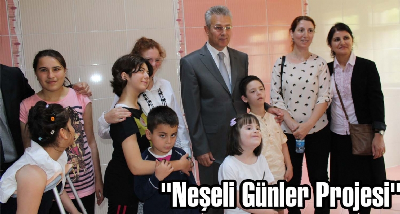 Özel Çocuklar Yaz Okulu ``Neşeli Günler Projesi``nin kapanışı düzenlenen törenle yapıldı. 