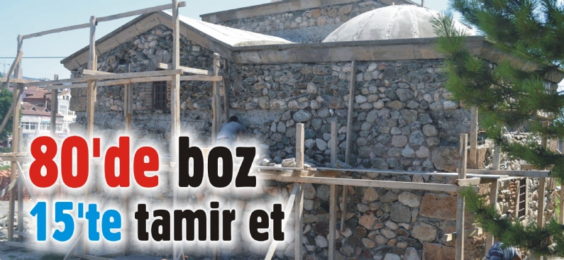 80`li yıllarda restorasyon çalışmalarında mimari yapısı bozulan, Tokat Yeşilırmak Köprüsü`nün yanında bulunan Şeyh Meknun Türbesi restore edilmeye başlandı. Türbenin restorasyon çalışmasının 2 ay kadar süreceği ifade ediliyor