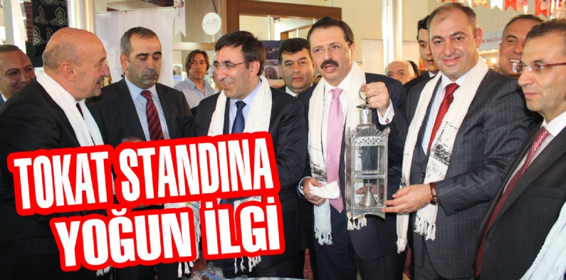 TOKAT STANDINA YOĞUN İLGİ