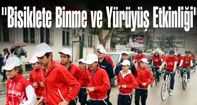 ``Bisiklete Binme ve Yürüyüş Etkinliği``