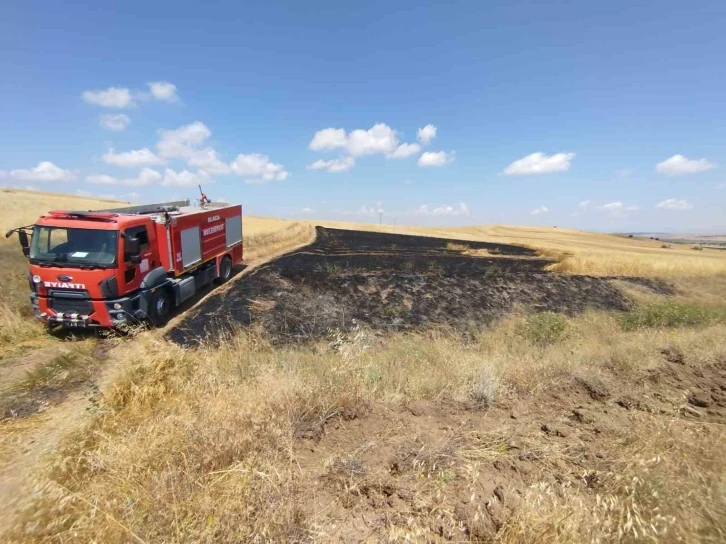 Çorum’da 15 hektar ekili arazi yangında kül oldu
