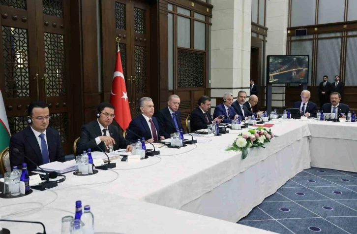 Cumhurbaşkanı Erdoğan: &quot;Özbek kardeşlerimizle her alanda çalışmaya hazır olduğumuzu vurgulamak istiyorum&quot;
