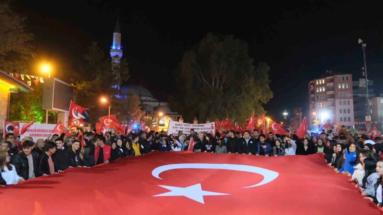 Karaman’da 29 Ekim coşkusu
