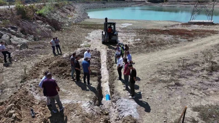 Kavak Güven Göleti’ne can suyu: 1 ilçe merkezi ve 54 kırsal mahalle susuz kalmaktan kurtuldu
