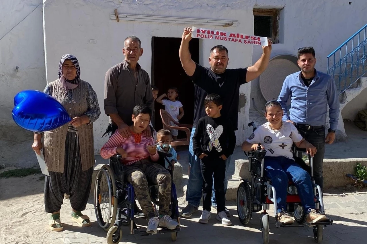 Niğde’de engelli kardeşlerin hayali gerçek oldu
