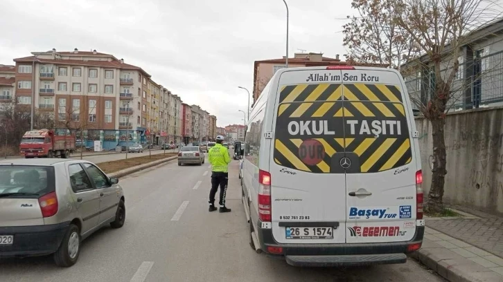 Okul servislerine denetim
