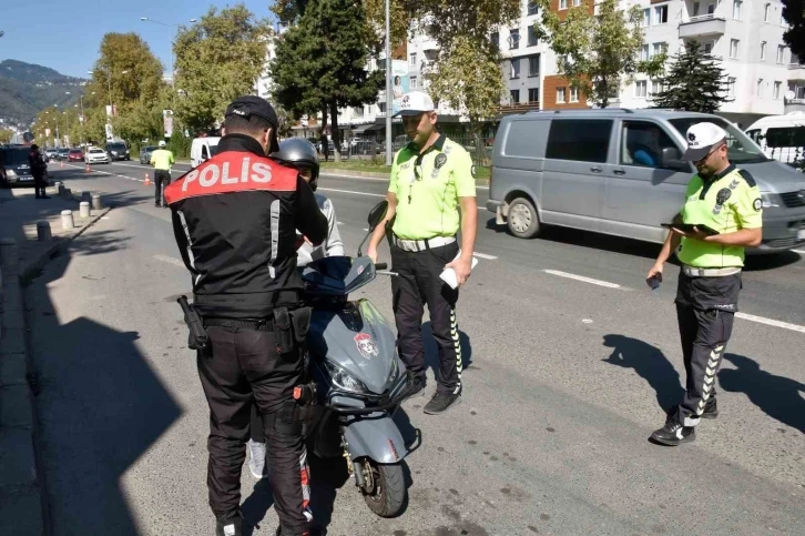 Ordu’da bir haftada yaklaşık 16 bin araç ve sürücüsü denetlendi
