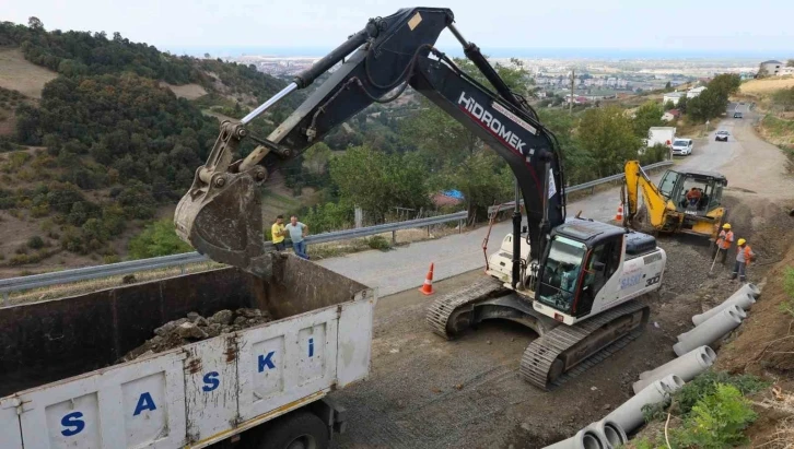 Samsun’da 3 ilçeye atık su hattı
