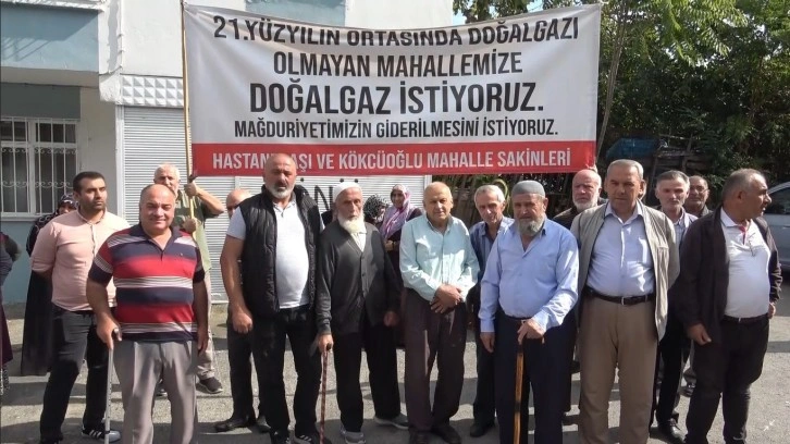 Samsun’un 2 mahallesi 20 yıldır doğalgaz bekliyor