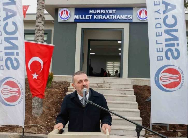 Sincan’da ‘Hürriyet Millet Kıraathanesi’ hizmete açıldı
