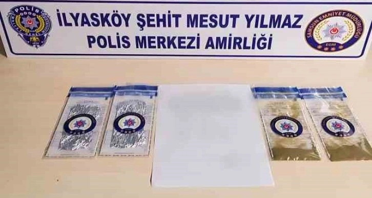 Şüpheli şahıs uyuşturucuyla yakalandı