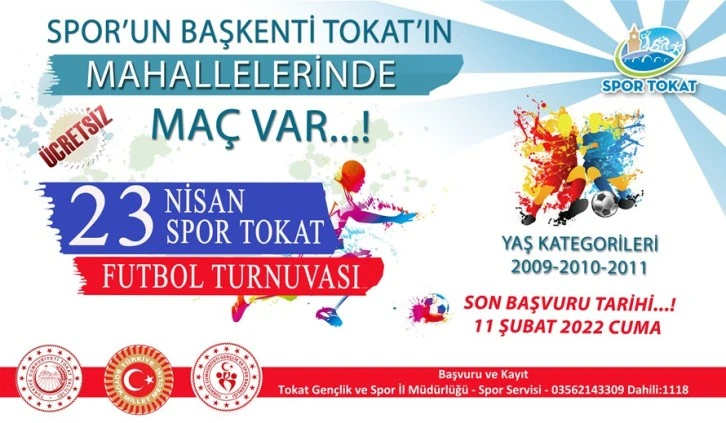 TOKAT'IN MAHALLERİNDE MAÇ VAR...!