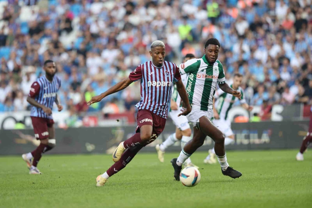 Trendyol Süper Lig: Trabzonspor: 3 - Konyaspor: 2 (Maç sonucu)
