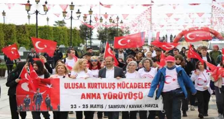 Ulusal Kurtuluş Mücadelesi Anma Yürüyüşü başladı