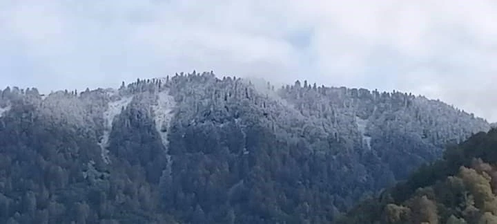 Zonguldak’a mevsimin ilk karı yağdı
