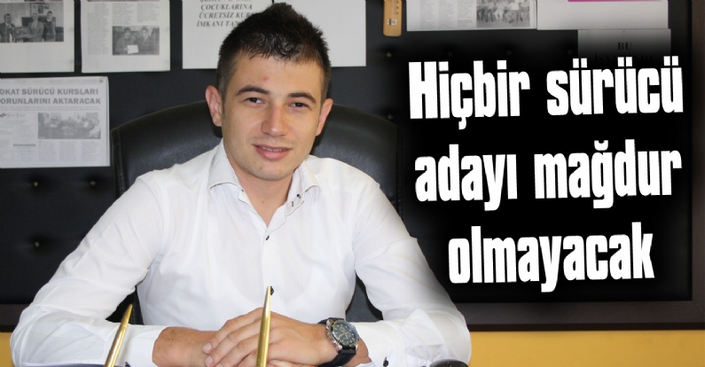 Tokat Sürücü Kursları Derneği Başkanı ve Ballıca Sürücü Kursu Yönetim Kurulu Başkanı Mustafa İlyaz,   20 Ekimde yapılacak olan teorik yazılı sınavına bazı kursiyerlerin giremeyeceğini belirterek, kursiyerlerin mağdur olmamas