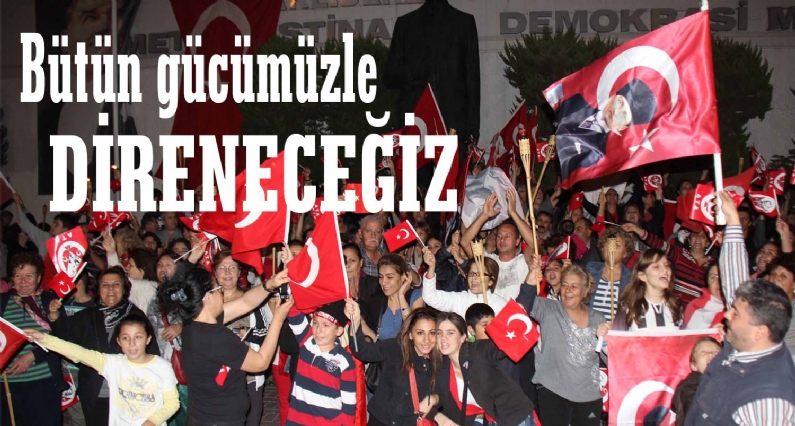 CHP Tokat İl Başkanı Duran Kum, Cumhuriyetin  89.yılı münasebetiyle 29 Ekim de Ankarada yapılan yürüyüşe Türkiyenin çeşitli illerinden partililerin  ve vatandaşların  katılmasının  valiliklerce engellendiğini belirtti. 
Bu