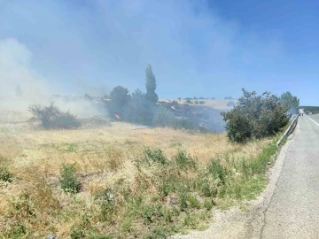 Ankara’da anız yangını kontrol altına alındı
