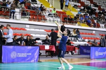 Badminton Büyükler Türkiye Şampiyonası, Sivas’ta başladı