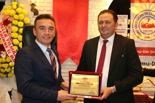 Başkan Dökmeci’ye ödül
