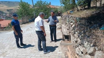 Başkan Ünlü, alt yapı çalışmalarını denetledi
