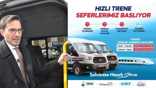 Başkan Yazıcıoğlu TOKBÜS sefer saatlerini açıkladı! 