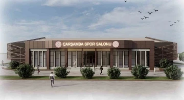 Çarşamba’ya spor salonu
