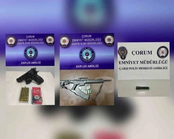 Çorum polisinin şok uygulamaları devam ediyor
