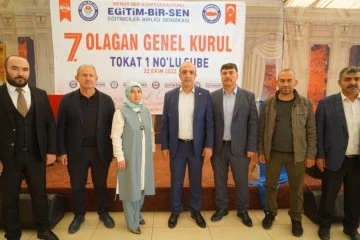 EĞİTİM BİR SEN 1 NOLU ŞUBE'DE BAŞKAN ŞABAN CEYLAN GÜVEN TAZELEDİ