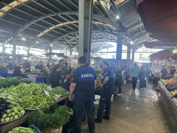 Halk pazarında denetim
