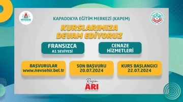 KAPEM’de 2 yeni kurs açılacak
