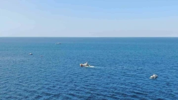 Kastamonu’da batan teknenin kaptanını arama çalışmaları sürüyor
