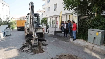 Nevşehir’de alt yapı yenileme çalışmaları başladı
