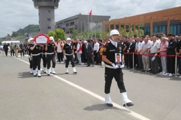 Ordulu şehit Cemalcan Ev, memleketinde gözyaşlarıyla karşılandı
