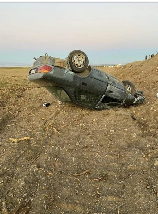 Otomobil şarampole devrildi, sürücü hayatını kaybetti
