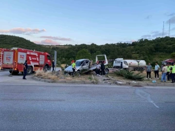 Samsun’daki kazada ağır yaralanan sürücü hayatını kaybetti
