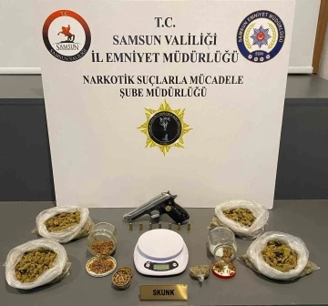 Samsun polisinden uyuşturucu operasyonları
