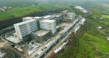 Samsun Şehir Hastanesi’nin kaba inşaatı yüzde 96’ya ulaştı