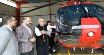 Samsun’a yeni ambulans helikopter