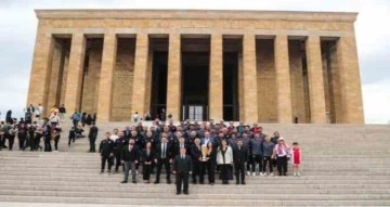 Samsunspor’un şampiyonluk kupası Anıtkabir’de