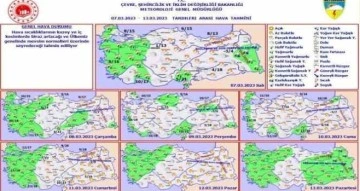 Sıcaklıklar mevsim normallerinin üzerine çıkacak