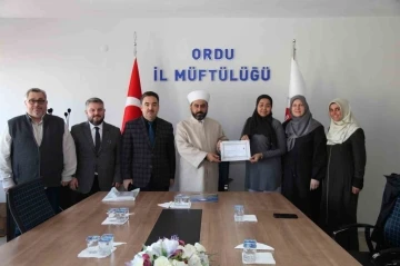 Taylandlı kadın Ordu’da Müslüman oldu
