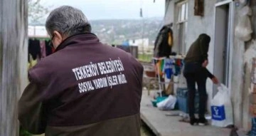 Tekkeköy Belediyesi Ramazan yardımlarını sürdürüyor