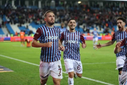 Trendyol Süper Lig: Trabzonspor: 1 - RAMS Başakşehir: 0 (Maç sonucu)
