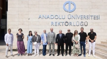 TÜBA’dan uluslararası proje için Anadolu Üniversitesi’ne ziyaret
