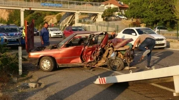 Yozgat’ta trafik kazası: 2 yaralı
